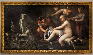 Batseba, andra hälften av 1500-talet (olja på duk) av Luca Giordano