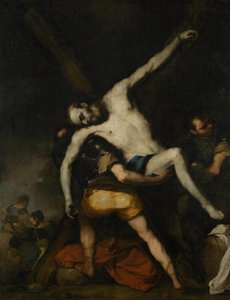 Nedtagandet från korset av Sankt Andreas av Luca Giordano