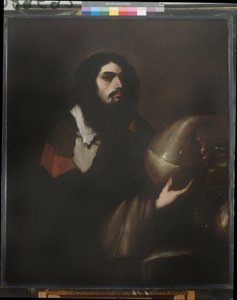 Självporträtt som kemikalie eller alchimist, ca 1660 (olja på duk) av Luca Giordano