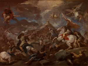 Upptäckten av Holofernes kropp av Luca Giordano