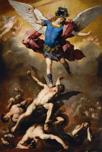 Rebellänglarnas fall av Luca Giordano