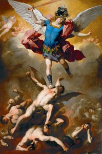 Rebellänglarnas fall av Luca Giordano