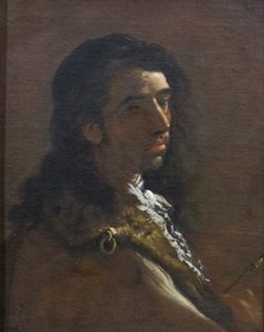 Ungdomligt självporträtt av Luca Giordano