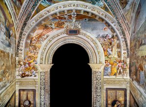Apocalypse, från Last Judgment freskcykel av Luca Signorelli