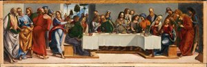 Kristus i farisén Simons hus av Luca Signorelli