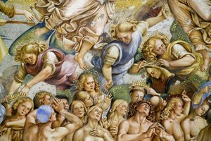 Elect, från Last Judgment freskcykel av Luca Signorelli