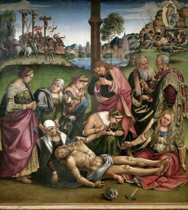 Klagosång över den döde Kristus, 1502. av Luca Signorelli