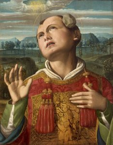 Steningen av Sankt Stefan, 1500-1505. av Luca Signorelli
