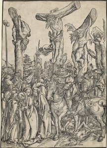 The Crucifixion av Lucas Cranach the Elder