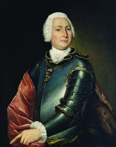 Porträtt av greve Ernst Christoph von Manteuffel