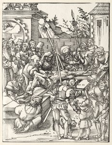 S:t Bartolomeus martyrskap av Lucas Cranach