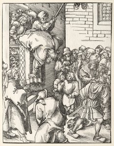 Martyrskap av St. Jakob den Mindre av Lucas Cranach