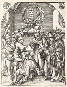 Martyrskap av den helige Judas Thaddeus av Lucas Cranach