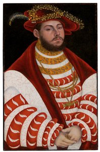 Porträtt av Johannes Fredrik I, kurfurst av Sachsen