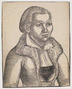 Katarina av Bora av Lucas Cranach d.Æ.
