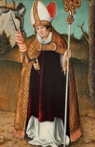 Hl. Erasmus av Lucas Cranach d. Ä.