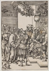 Pilatus tvättar sina händer av Lucas Cranach d.Æ.
