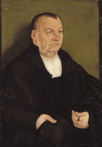Porträtt av en man av Lucas Cranach d.Æ.