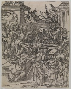S:t Bartolomeus martyrskap av Lucas Cranach d.Æ.