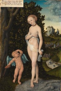 Venus med Amor som stjäl honung