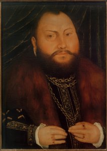 Johann Friedrich den storsint av Lucas Cranach der Jüngere