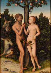 Adam och Eva







































 / Människans syndafall av Lucas Cranach the Elder