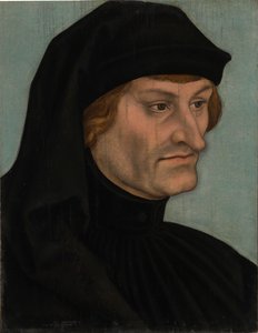 Porträtt av Rudolf Agricola - Porträtt av Geiler von Kaysersberg av Lucas Cranach the Elder