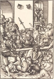 Kristus som bär korset av Lucas Cranach the Elder