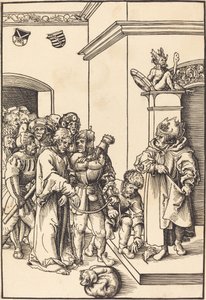 Kristus före Annas av Lucas Cranach the Elder
