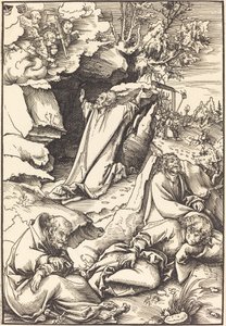 Kristus på Oljeberget av Lucas Cranach the Elder
