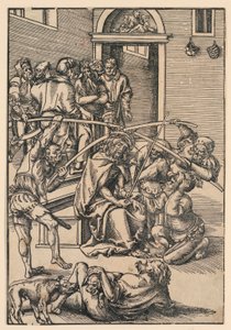 Törnekrona, illustration från "The Passion" av Lucas Cranach the Elder
