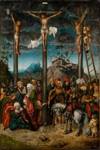 Korsfästelse av Lucas Cranach the Elder