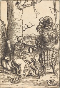 David och Abigail av Lucas Cranach the Elder