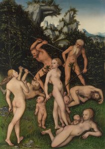 Slutet på silveråldern (?). Omkring 1530 av Lucas Cranach the Elder