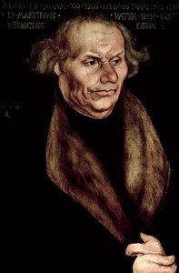 Hans Luther (1459-1530), far till Martin Luther av Lucas Cranach the Elder