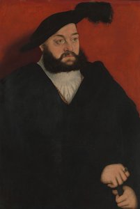 Johann 1498-1537, hertig av Sachsen, ca. 1534-37. av Lucas Cranach the Elder