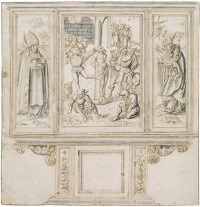 Lucas Cranach altarskiss av Lucas Cranach the Elder