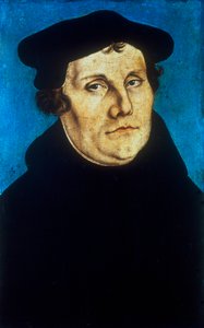 Martin Luther, tysk protestantisk reformator, c1529 av Lucas Cranach the Elder