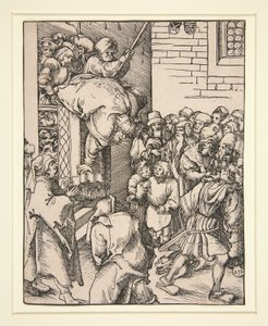 Saint James Minors martyrskap av Lucas Cranach the Elder