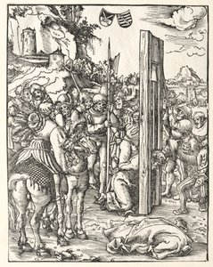 S:t Mattias martyrskap. av Lucas Cranach the Elder