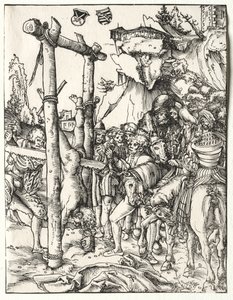 Martyrium av St. Simeon, ca. 151015. av Lucas Cranach the Elder
