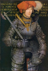 Porträtt av Joachim II. av Brandenburg som kurfurste av Lucas Cranach the Elder