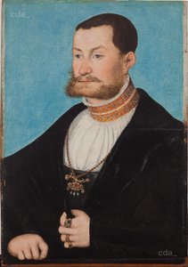 Porträtt av prins Joachim av Lucas Cranach the Elder