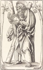 Sankt Andreas av Lucas Cranach the Elder