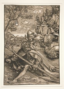 Sankt Christopher av Lucas Cranach the Elder