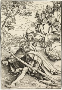 Sankt Kristoffer av Lucas Cranach the Elder