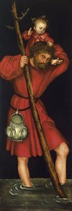 Saint Christopher, ca 1514 av Lucas Cranach the Elder