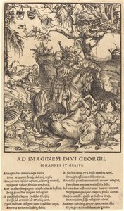 Sankt Georg och draken av Lucas Cranach the Elder