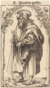 Sankt Jakob den Större av Lucas Cranach the Elder