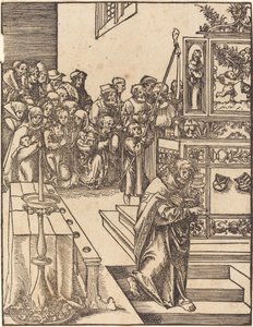 Sankt Johannes evangelisten av Lucas Cranach the Elder